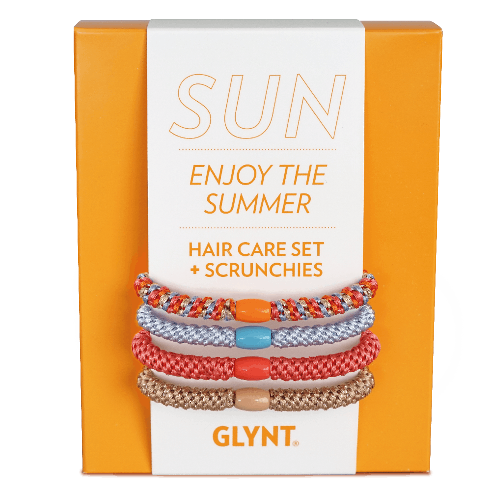 GLYNT SUN Set mit 4 GRATIS Scrunchies 